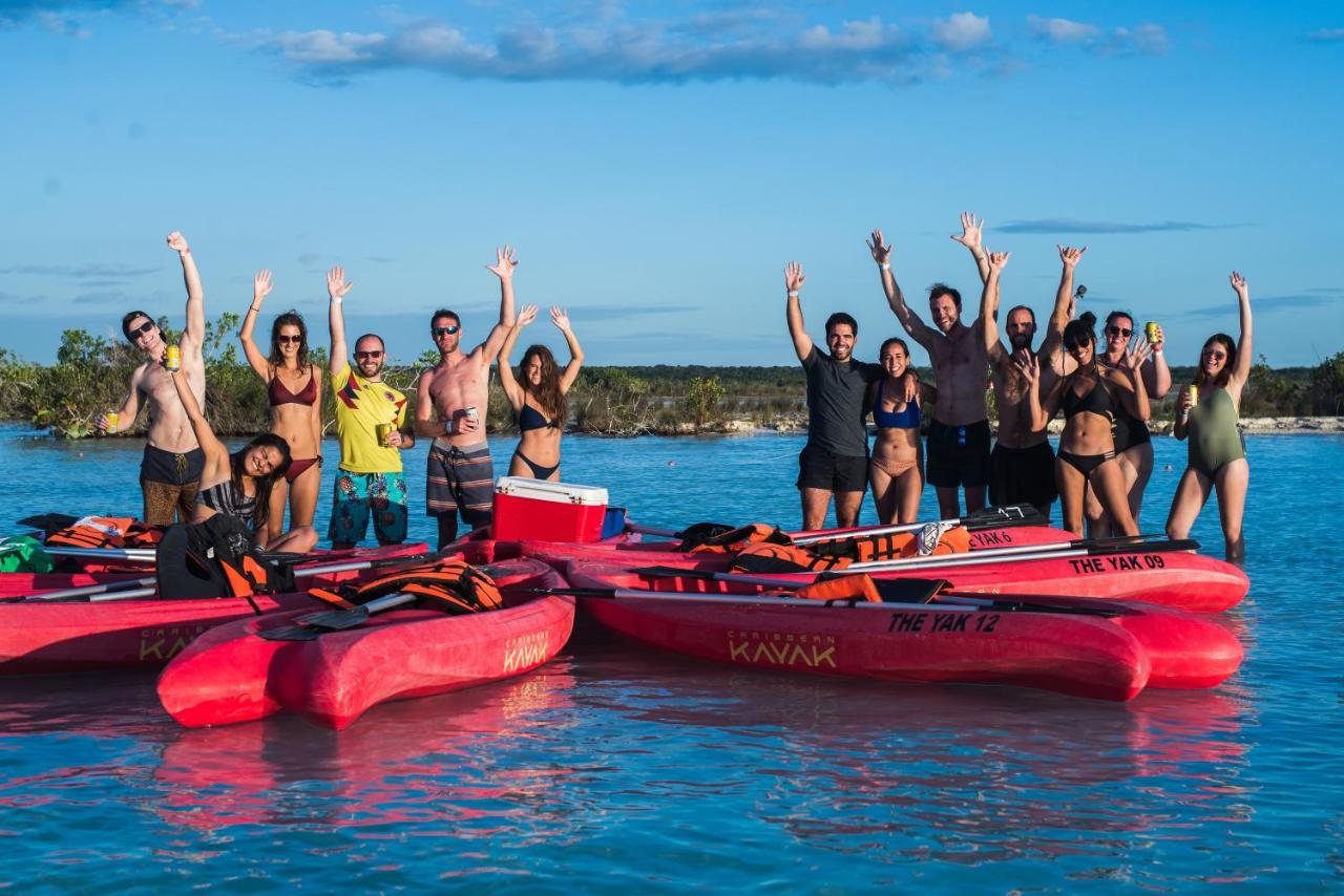 The Yak Lake House - Hostal Bacalar Esterno foto