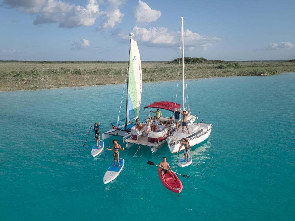 The Yak Lake House - Hostal Bacalar Esterno foto