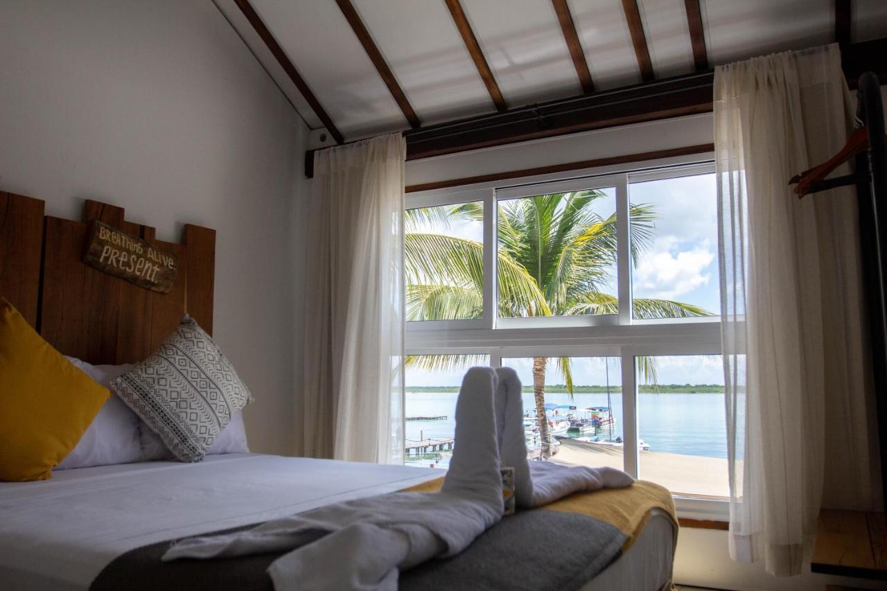The Yak Lake House - Hostal Bacalar Esterno foto